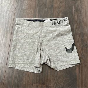 grey nike pro spandex